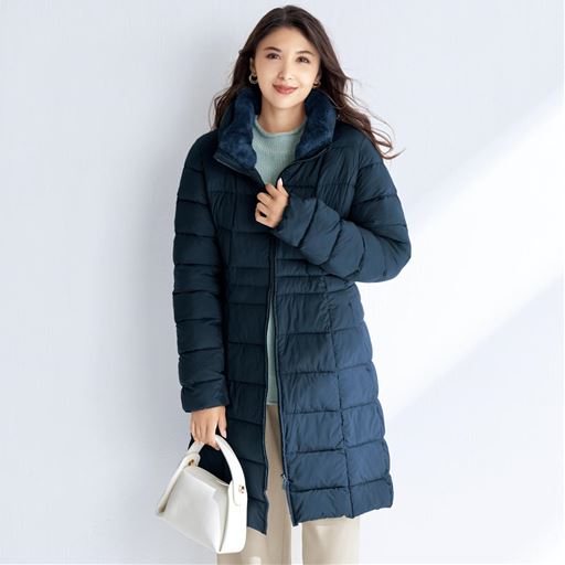 ふわ軽あったかファイバーダウンコート