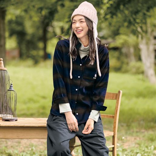 ネルシャツ(moz)