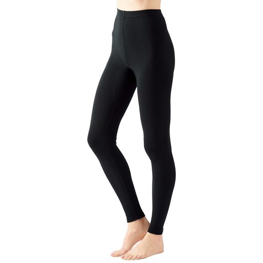 股ズレ対策にも便利な綿混10分丈レギンス