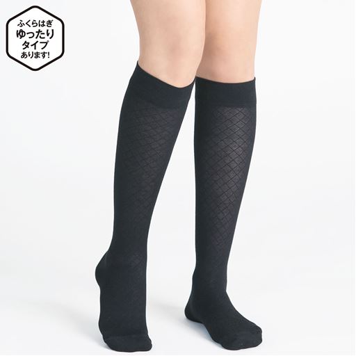 【ふくらはぎゆったりタイプ】AA(ダイヤ)※ふくらはぎ34cm～46cm、足首21cm～27cm対応)