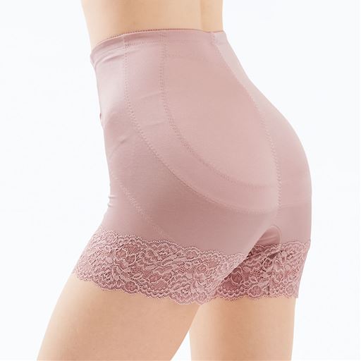 下がりヒップをググっと寄せ上げるガードル(ペールモーヴ)