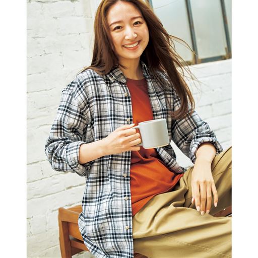 グレー系 コーディネート例