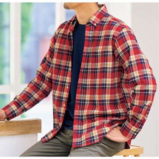 レッド コーディネート例