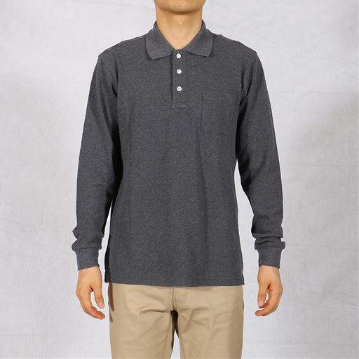 フロント<br>チャコールグレー着用