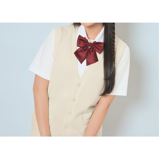 オフホワイト<br>モデル身長:160cm<br>Mサイズ着用