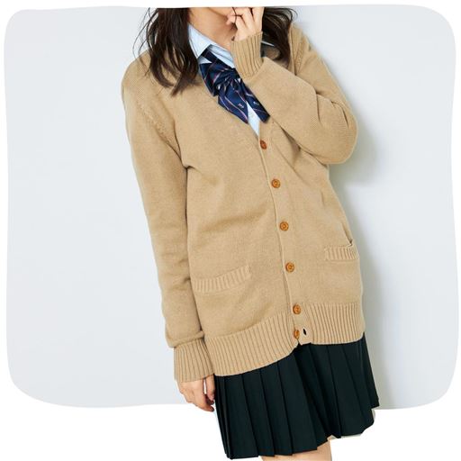 キャメル<br>モデル身長:152cm<br>Mサイズ着用<br>コーディネート例