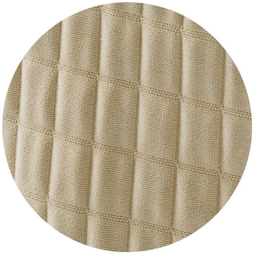 外側は表面感がかわいいさらっと軽やかなキルト風素材