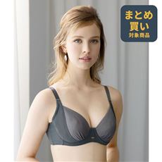 内向きバストのスレンダーフィット®ブラ(ワイヤー入り・3/4カップ)
