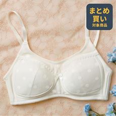 フルカップブラジャー(通学ブラ&reg;)(ワイヤーなし)(胸の揺れをカバー)(大きいサイズ)