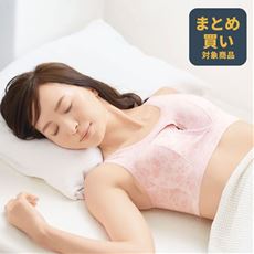 クロスでしっかりホールドするナイトブラ(ノンワイヤー・ソフトブラ)