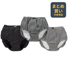 ふんわりショーツ(3枚組・綿100%)(ゴムが肌にあたらない)