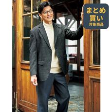 グレンチェックジャケット