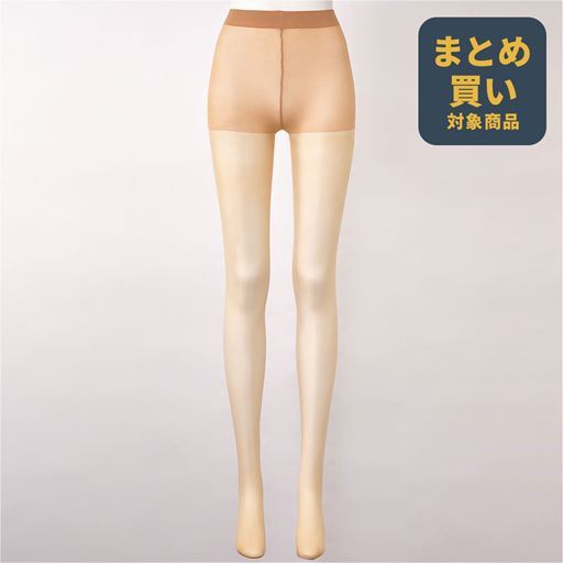 なめらかきれいパンティストッキング・同色3足組(きめ細かなハイゲージ)(ワンランク上)(ゾッキタイプ)