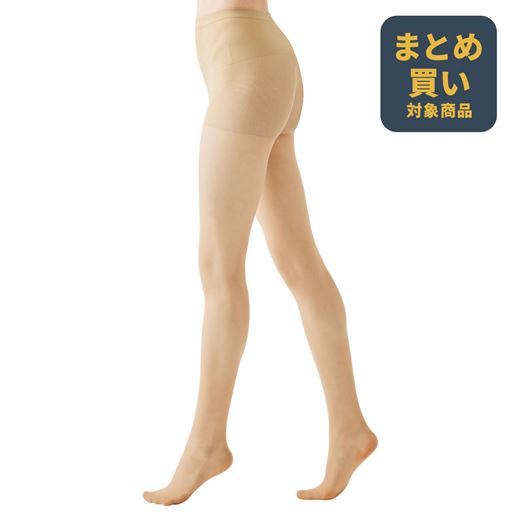 サマーパンティストッキング・同色3足組(お尻メッシュ)