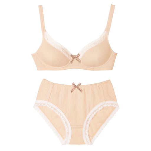 W(ピンクベージュ)<br>落ち着いた色合いでかわいく透けにくいピンクベージュ