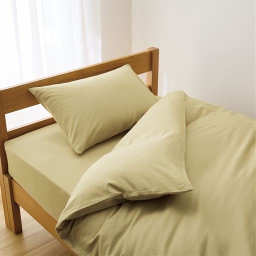 オリーブグリーン ※商品は掛け布団カバーです。<br>※枕カバーはCR-726、ボックスシーツはCZ-648を使用しています