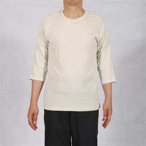 フロント<br>オートミール着用