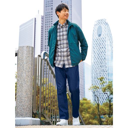 インディゴブルー コーディネート例