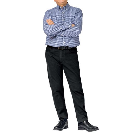 ウエスト85サイズ股下73cm着用 コーディネート例