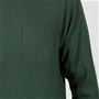 胸ポケット<br>モスグリーン着用