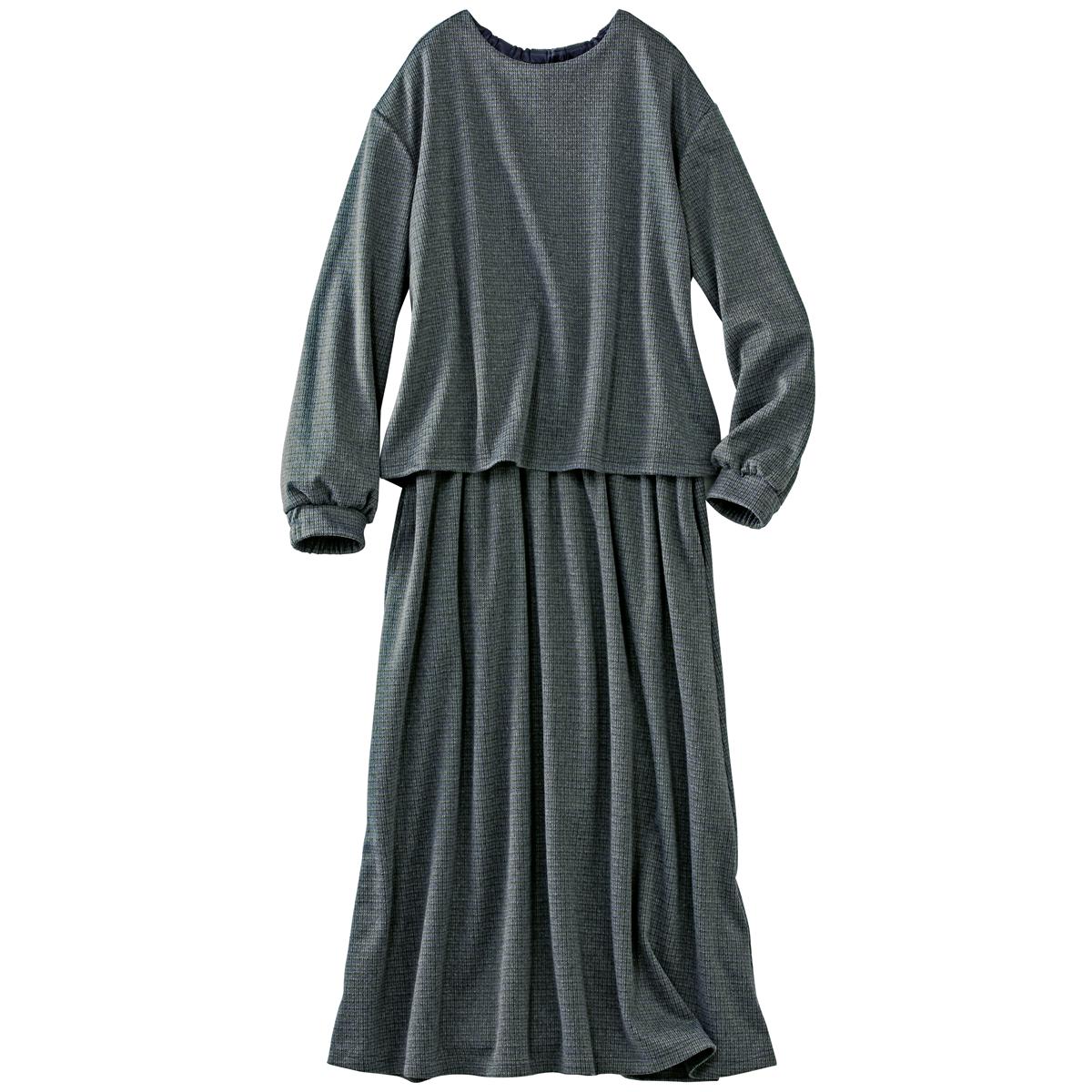 セットアップ見えワンピース - ファッション通販ならセシール(cecile)