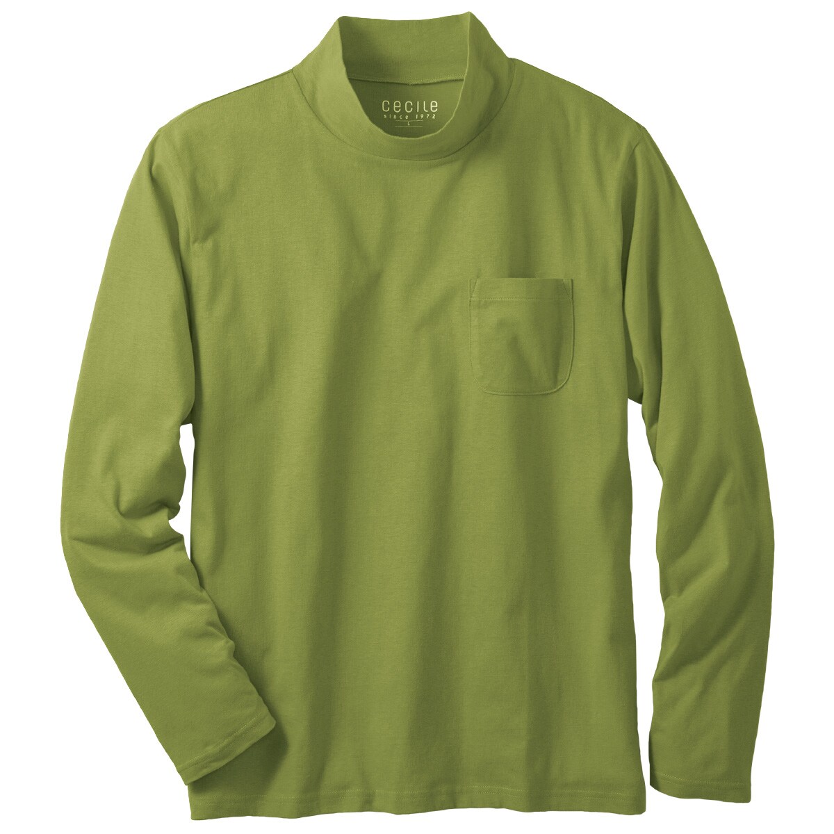 綿100%ハイネックTシャツ(長袖) - ファッション通販ならセシール(cecile)