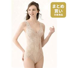 プチサイズ着やせ美人ボディスーツ(ミディアムタイプ・ソフトワイヤー入り)