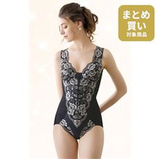 着やせ美人ボディスーツ(ミディアムタイプ・ソフトワイヤー入り)