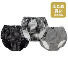 ふんわりショーツ(3枚組・綿100%)(ゴムが肌にあたらない)