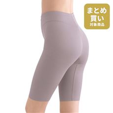 美シルエット 綿混ロングガードル(ミディアムタイプ・股下約26cm・ウエストゴム身生地くるみ仕様)