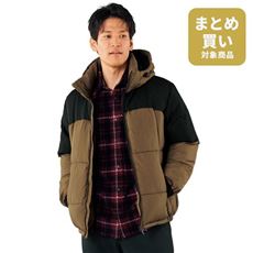 はっ水・中わた切替フードブルゾン