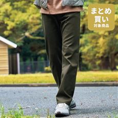 ストレッチ・裏フリース5ポケットパンツ