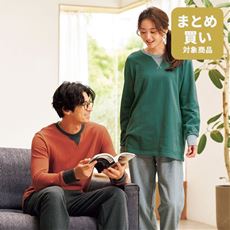 綿100%裏毛スウェットパジャマ(男女兼用)