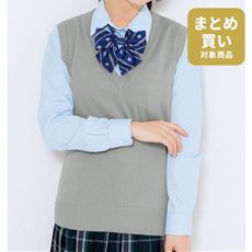 抗菌防臭 薄手Vネックニットベスト(スクール・制服)