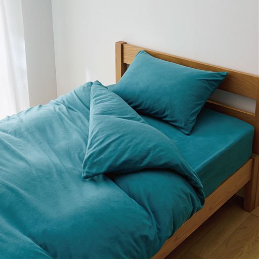 ターコイズブルー ※商品は掛け布団カバーです。<br>※枕カバーはCR-752、ボックスシーツはCZ-665を使用しています。