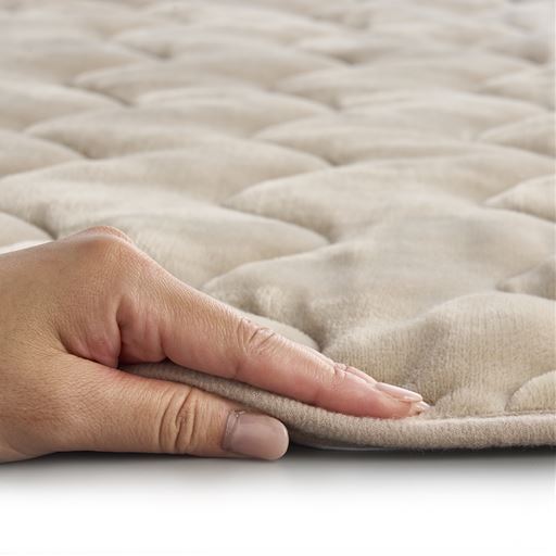 ふんわりキルトで寝心地も快適。