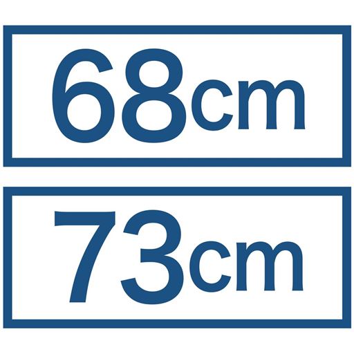 68cm 73cm