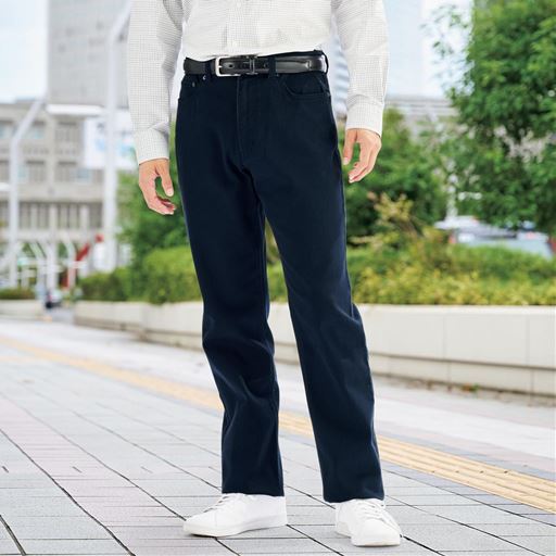 ネイビー  コーディネート例