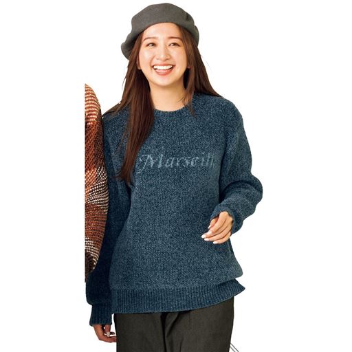 ネイビーブルー コーディネート例