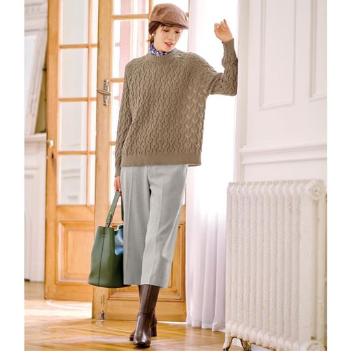 グレー コーディネート例