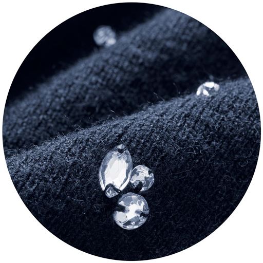 華やかで上品な印象のクリスタルビジュー