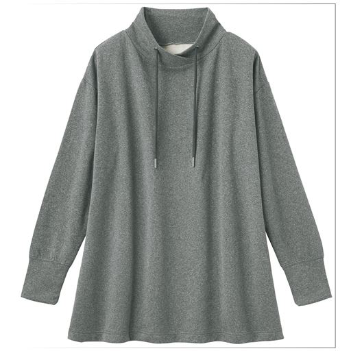 チャコールグレー(杢調) プルオーバー