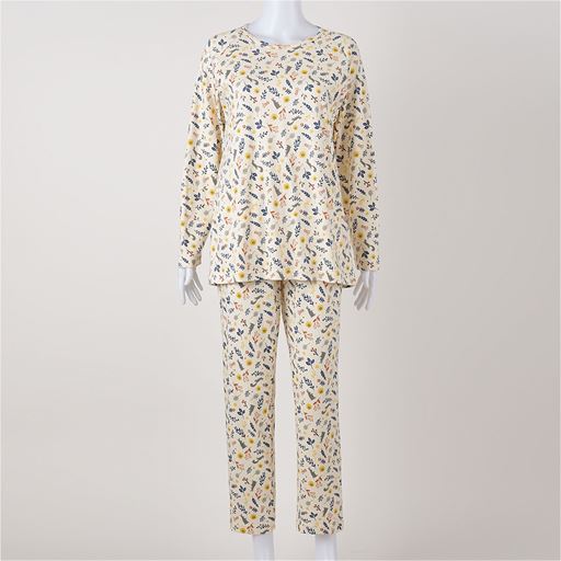 クリーム系 フロントスタイル 上下セット