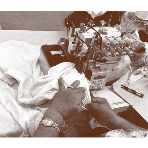 徹底した品質管理 リップルインナーは日本国内の工場で製作。肌に直接触れるものですから、工程でしっかり基準を設け、徹底した品質管理を行っています。