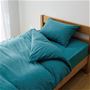 ターコイズブルー ※商品は掛け布団カバーです。<br>※枕カバーはCR-752、ボックスシーツはCZ-665を使用しています。