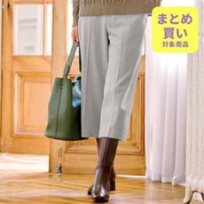 ウーリッシュクロップドワイドパンツ