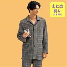 背裏ふわもこシャツパジャマ