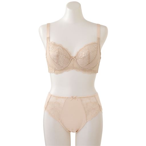 ベージュ コーディネート例 (※ショーツはEC-201になります。)