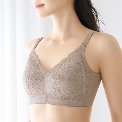 グレージュ<br>ツンッと! <br>(1)1 シルエットをキープするスパイラルボーン