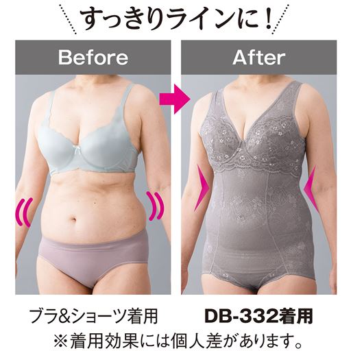 すっきりラインに! ※着用効果には個人差があります。